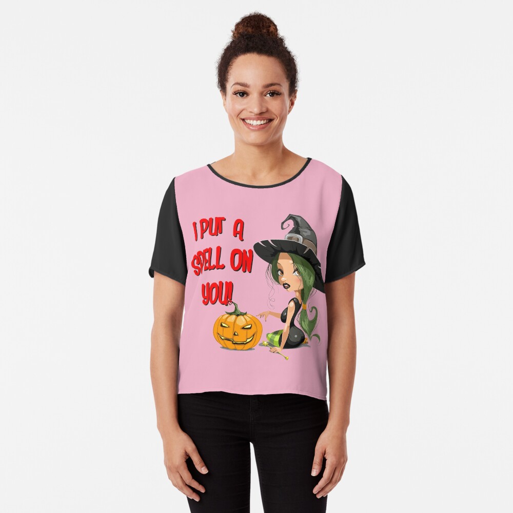 Sexy Witch! Chiffon Top