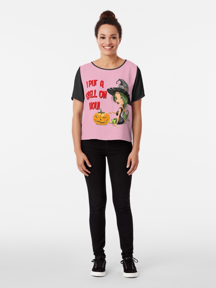 Alternate view of Sexy Witch! Chiffon Top
