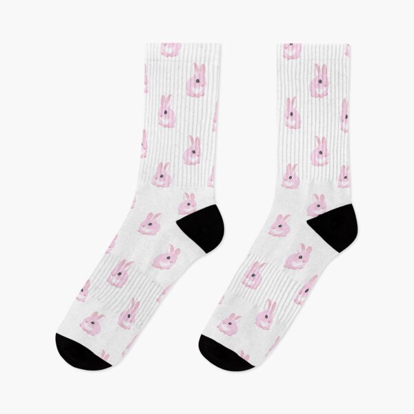Item preview, Fluffy Pink Bunny (white base) designed and sold by You Store.