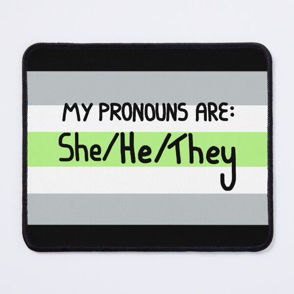 Item preview, Agender she he they designed and sold by AmIAnAngelYet.