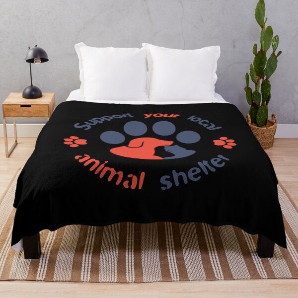 Item preview, Support Your Local Animal Shelter Design designed and sold by FunnyHomeQuotes.