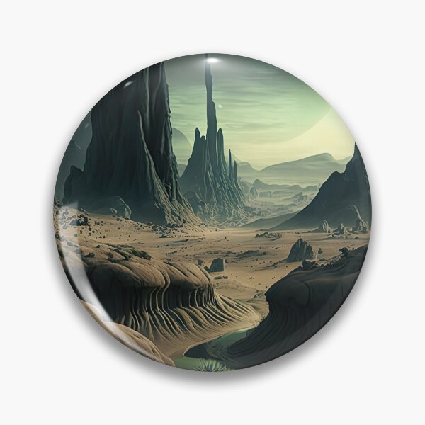 Artikelvorschau, Alien Planet Landscape entworfen und verkauft von mrlongfield.