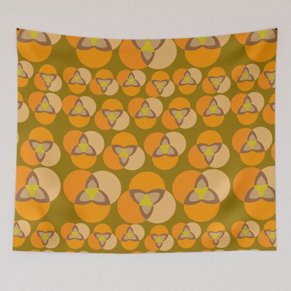 Item preview, Estampa de círculos forma de flores designed and sold by GirlaineSQ.