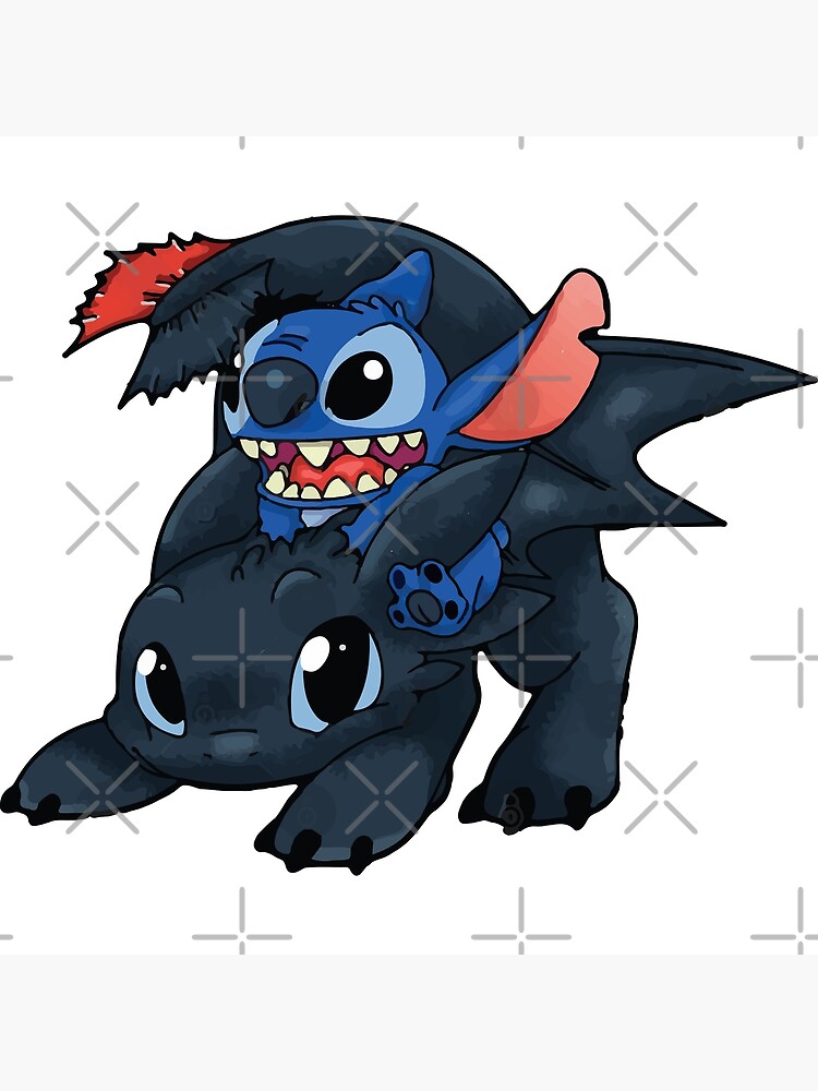 Toothless and Stitch