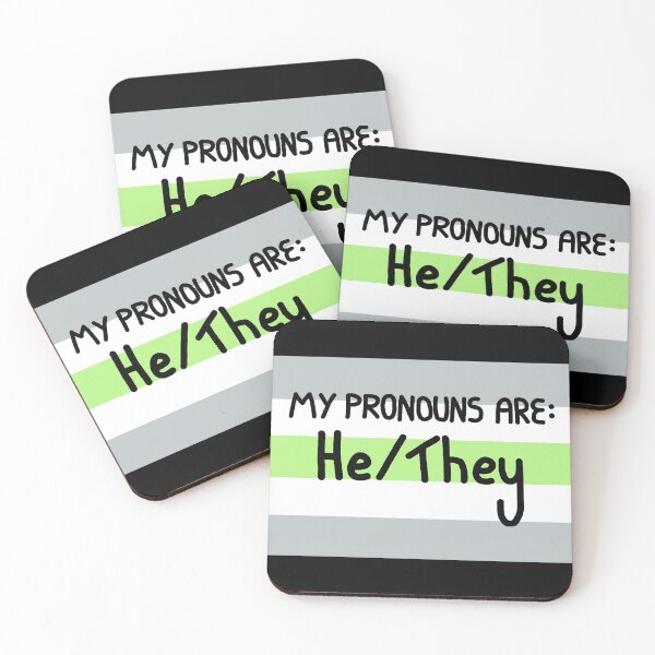 Item preview, Agender he they designed and sold by AmIAnAngelYet.