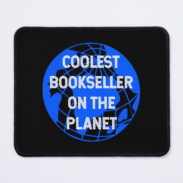 Item preview, Coolest Bookseller on the Planet designed and sold by TimespunThreads.