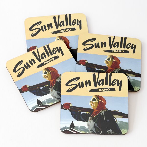 Item preview, Sun Valley Idaho - Vintage Travel designed and sold by Culturio.
