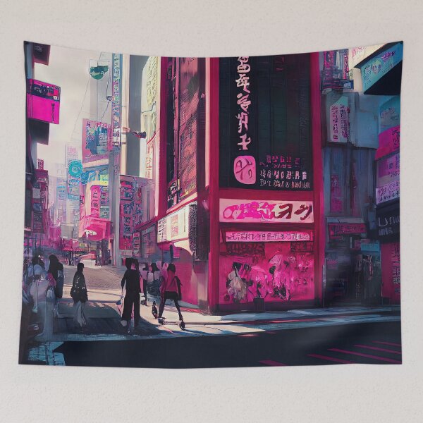 Item preview, Tokyo Shibuya Street Scene designed and sold by MajorLipstick.