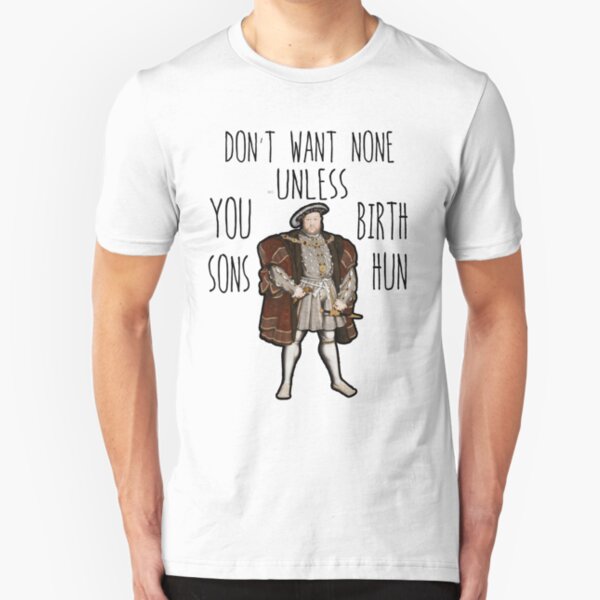 King Henry VIII Slim Fit T-Shirt