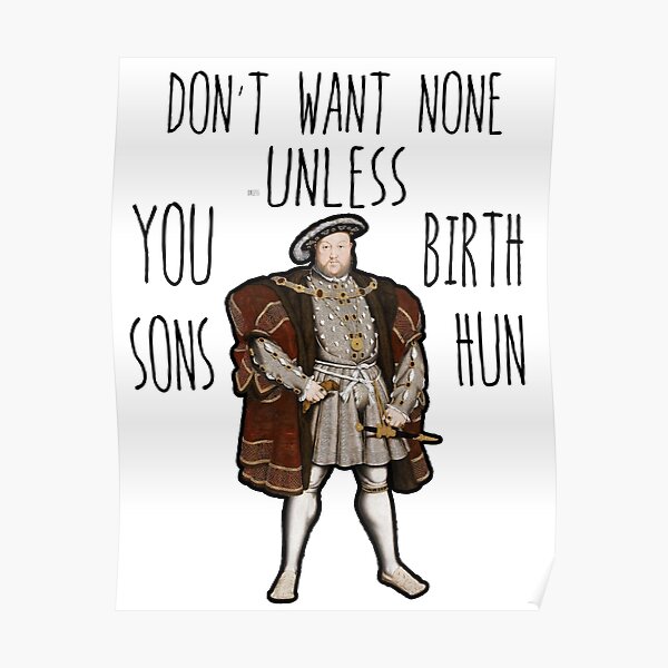 King Henry VIII Poster