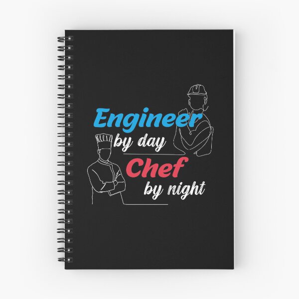 Item preview, Engineer By Day Chef By Night designed and sold by Exosia Shop ⭐⭐⭐⭐⭐.