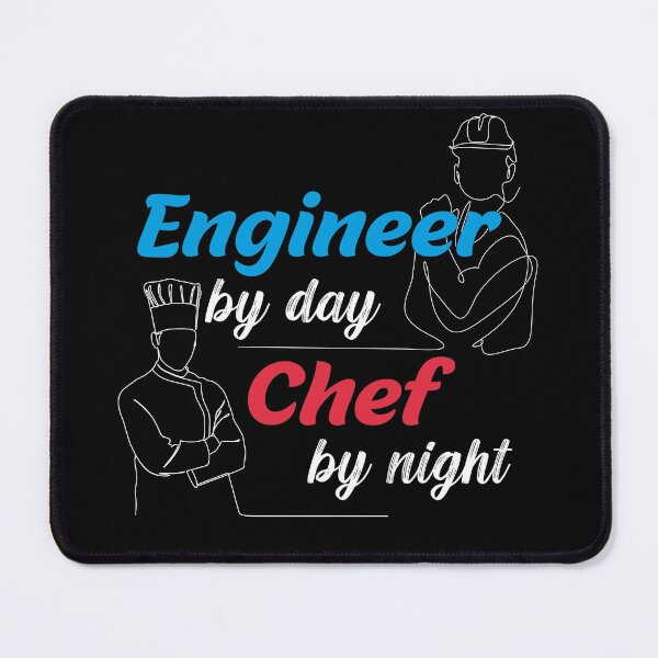 Item preview, Engineer By Day Chef By Night designed and sold by Exosia Shop ⭐⭐⭐⭐⭐.