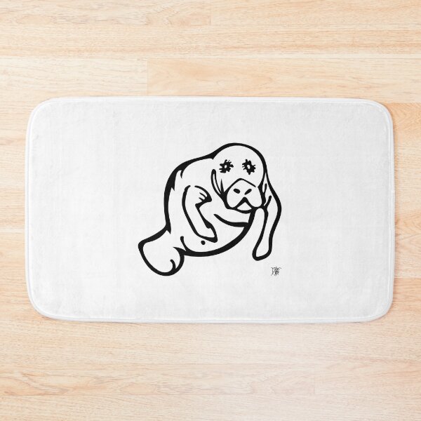 Item preview, Manatee - Black designed and sold by dbbf.