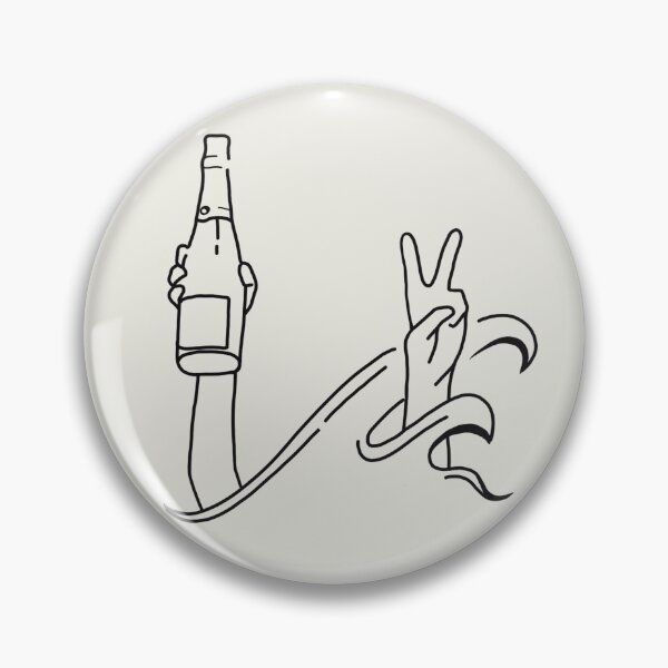 Item preview, Peace and Shampane Surf Fun Wave  designed and sold by wavveandsalt.