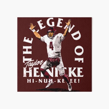 Washington, Football Team, The Legend, Of Taylor Heinicke, ron rivera,  redskins, chase young, nfl, commanders Poster for Sale by DarrellArtShop