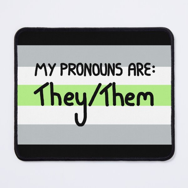 Item preview, Agender they them designed and sold by AmIAnAngelYet.