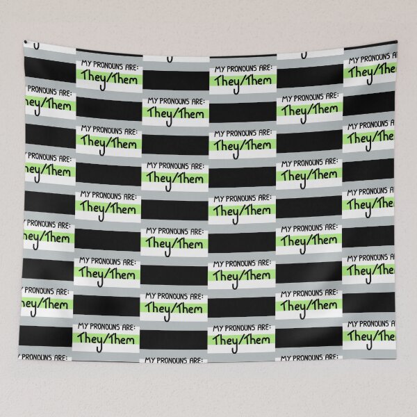 Item preview, Agender they them designed and sold by AmIAnAngelYet.
