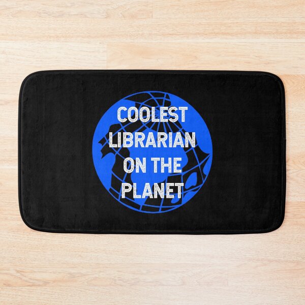 Item preview, Coolest Librarian on the Planet designed and sold by TimespunThreads.