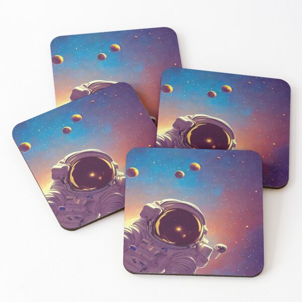 Item preview, CUTE ASTRONAUT - SPACE MAN - RETRO ASTRO  designed and sold by ArtzandDesignz.