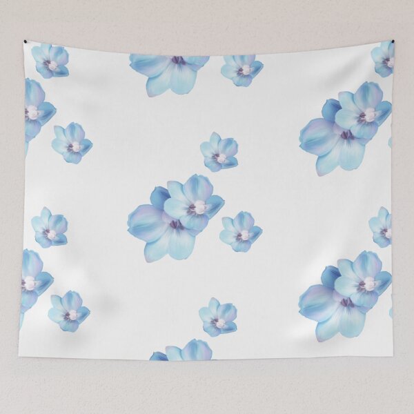 Item preview, Little Blue Flowers designed and sold by Laila Emy.