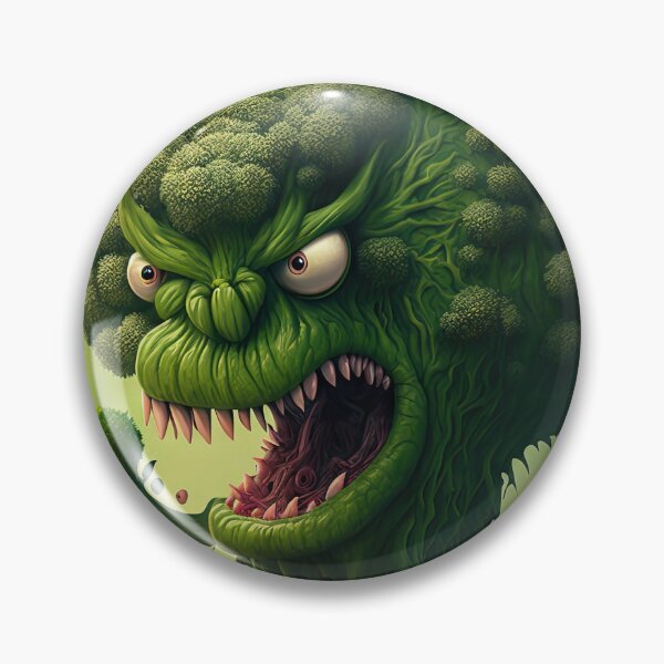 Item preview, Fun lovely broccoli monster designed and sold by mrlongfield.