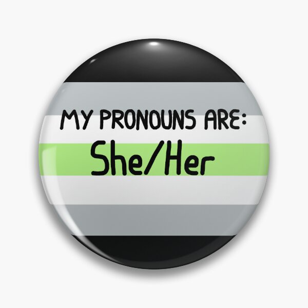 Item preview, Agender she her designed and sold by AmIAnAngelYet.