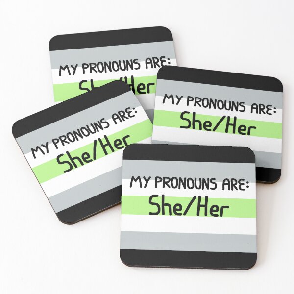 Item preview, Agender she her designed and sold by AmIAnAngelYet.