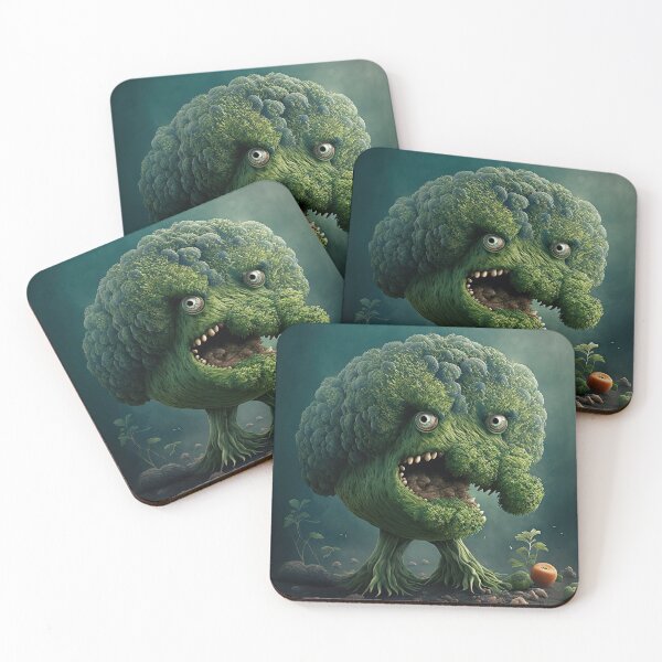 Item preview, Fun lovely broccoli monster designed and sold by mrlongfield.
