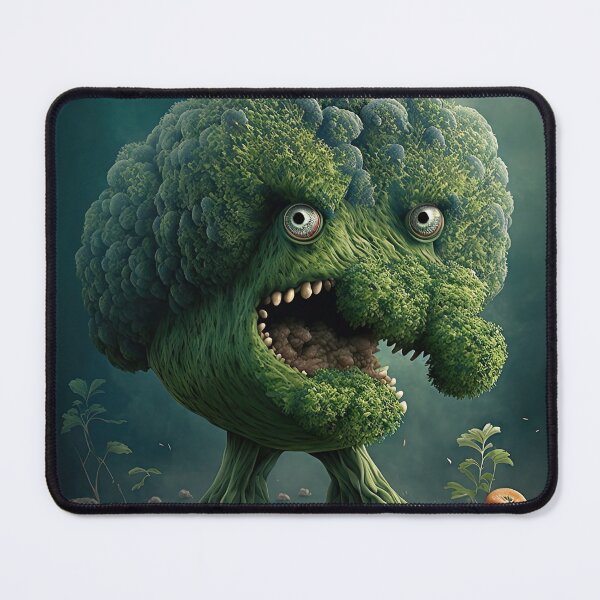 Item preview, Fun lovely broccoli monster designed and sold by mrlongfield.