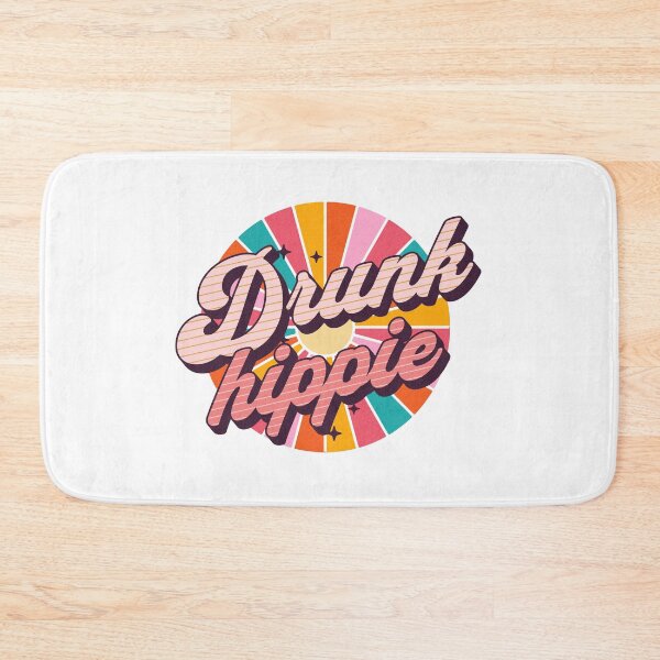 Item preview, Drunk Hippie - Drinking Humor Christmas Gift For Hippies designed and sold by AlanPhotoArt.