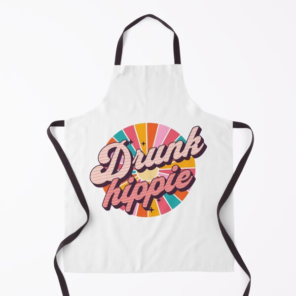 Item preview, Drunk Hippie - Drinking Humor Christmas Gift For Hippies designed and sold by AlanPhotoArt.