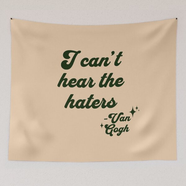 Item preview, I cant hear the haters designed and sold by ArtBySymone.