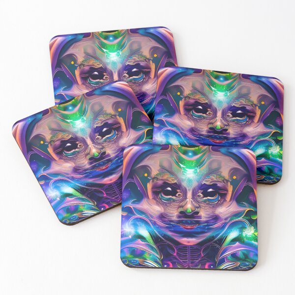 Item preview, Dosed in the Machine (2) - Trippy Psychedelic Sci Fi designed and sold by TheThirdEye.