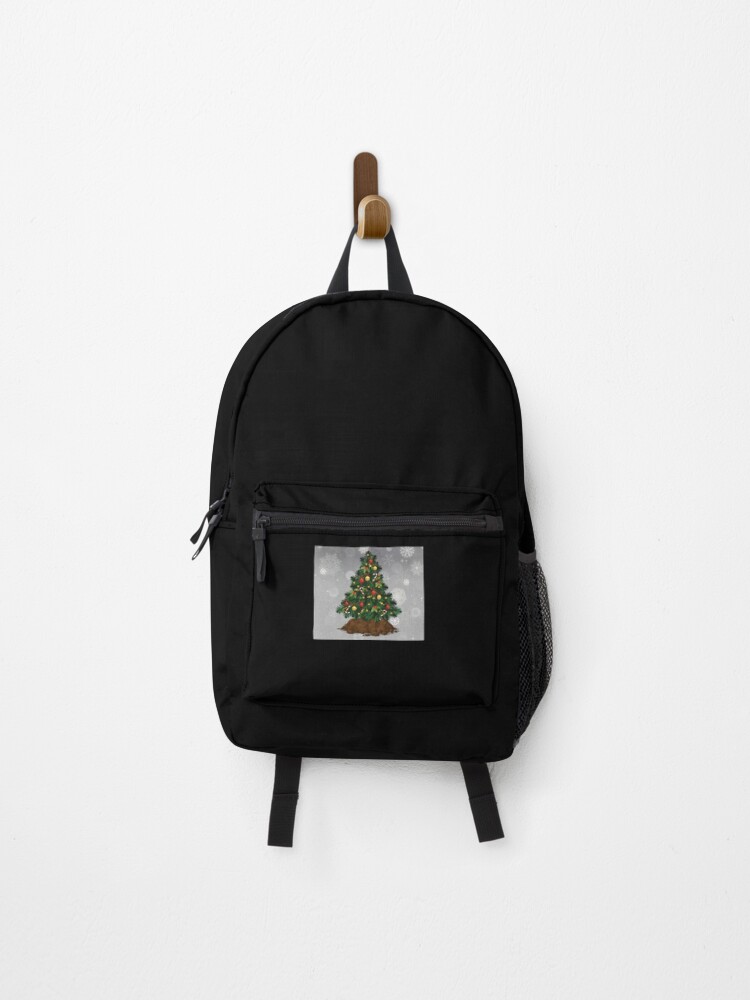 Thumbnail 1 of 3, Backpack, Christmas soil tree designed and sold by ProtonProject.