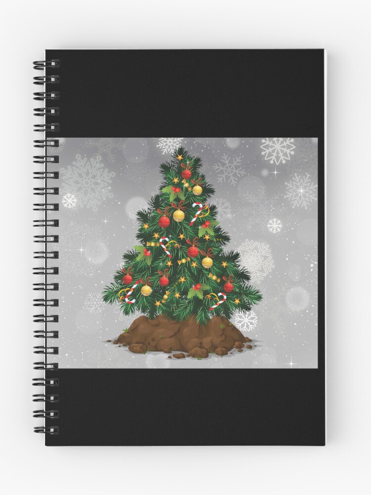 Thumbnail 1 of 3, Journal, Christmas soil tree designed and sold by ProtonProject.