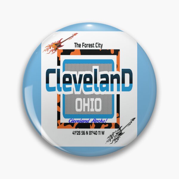 Artikelvorschau, Die Waldstadt: Cleveland Ohio - Cleveland Rocks! entworfen und verkauft von mturns57.