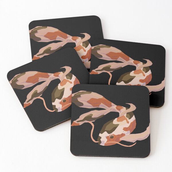 Item preview, Beautiful geometric koi fish designed and sold by LeLimone.