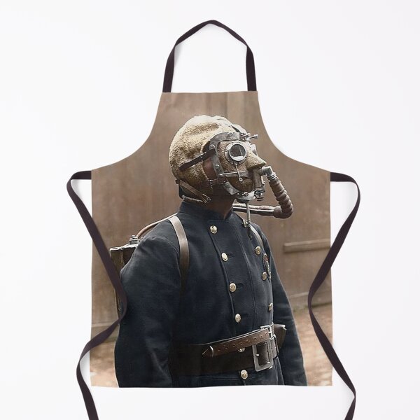 Item preview, 1908 Firefighter with oxygen mask,  Historical Firefighter gear, Steampunk firefighter designed and sold by Nostrathomas66.