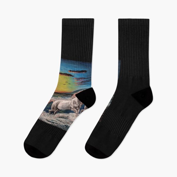 Item preview, White Horses By the Beach designed and sold by ruben1936.