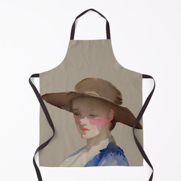 Item preview, Watercolor Vintage portrait of a girl, original art, vintage female portrait, Portrait painting woman, Vintage fine art painting designed and sold by Artsareus.