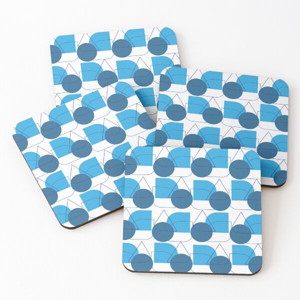 Item preview, Formas Geométricas na cor azul designed and sold by GirlaineSQ.