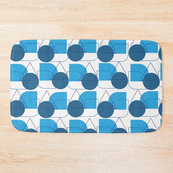 Item preview, Formas Geométricas na cor azul designed and sold by GirlaineSQ.