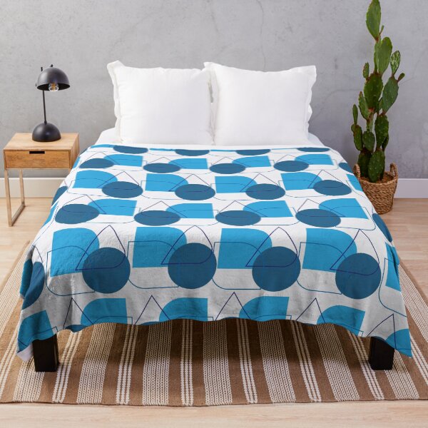 Item preview, Formas Geométricas na cor azul designed and sold by GirlaineSQ.