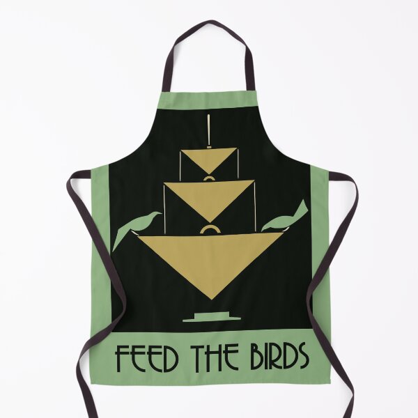 Item preview, Feed the birds green and amber designed and sold by aapshop.