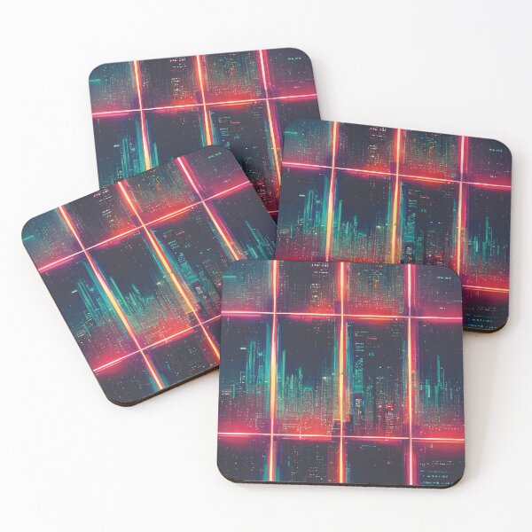 Item preview, Colorful Cyberpunk Pattern designed and sold by Artsytee Lab.