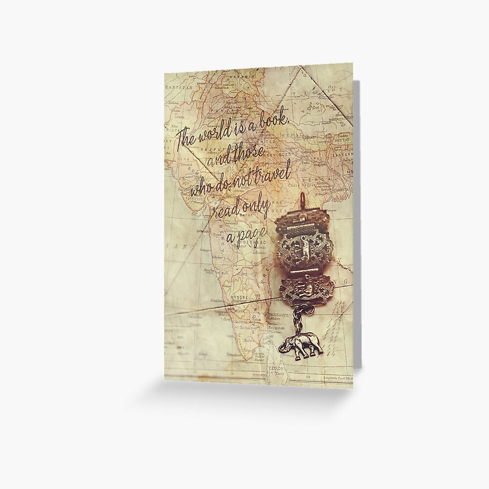 Dreaming of India Greeting Card