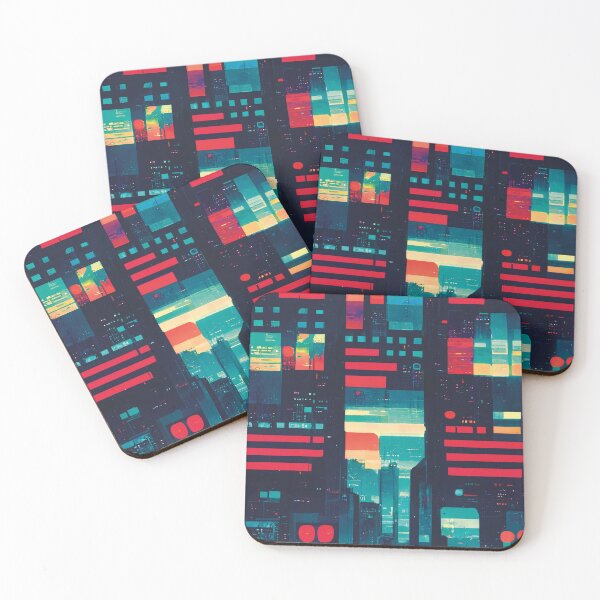 Item preview, Colorful Cyberpunk Pattern  designed and sold by Artsytee Lab.