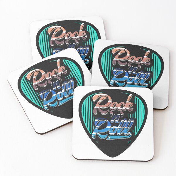 Item preview, A Beautiful Vintage Style 'Rock n Roll' Text Art  designed and sold by deepakrode7.
