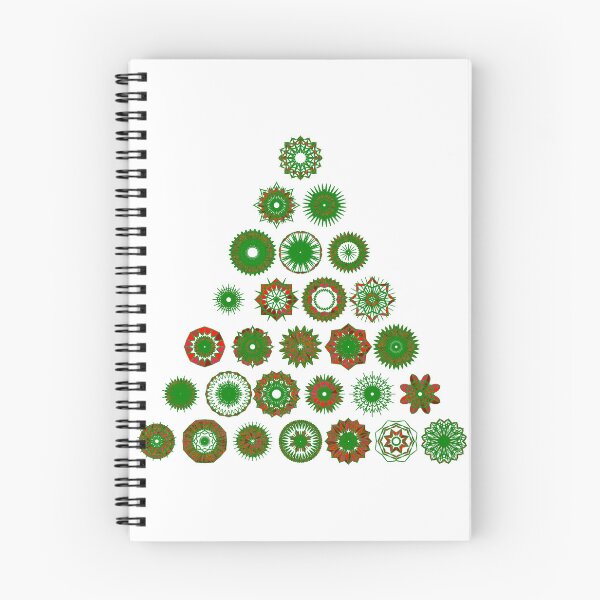 Item preview, Festive large tree set unique design W7.1 designed and sold by fishpressink.