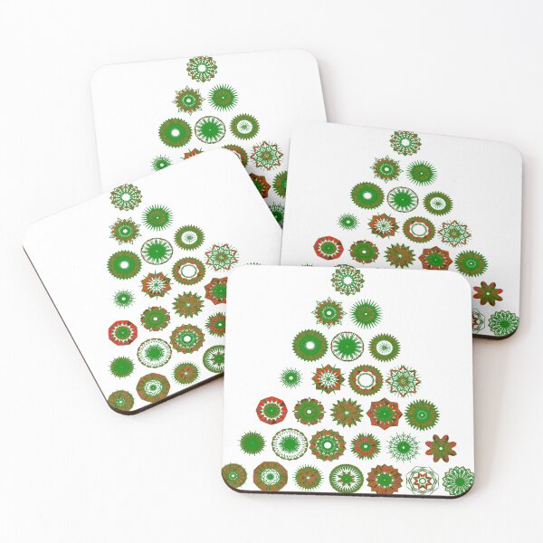 Item preview, Festive large tree set unique design W7.1 designed and sold by fishpressink.